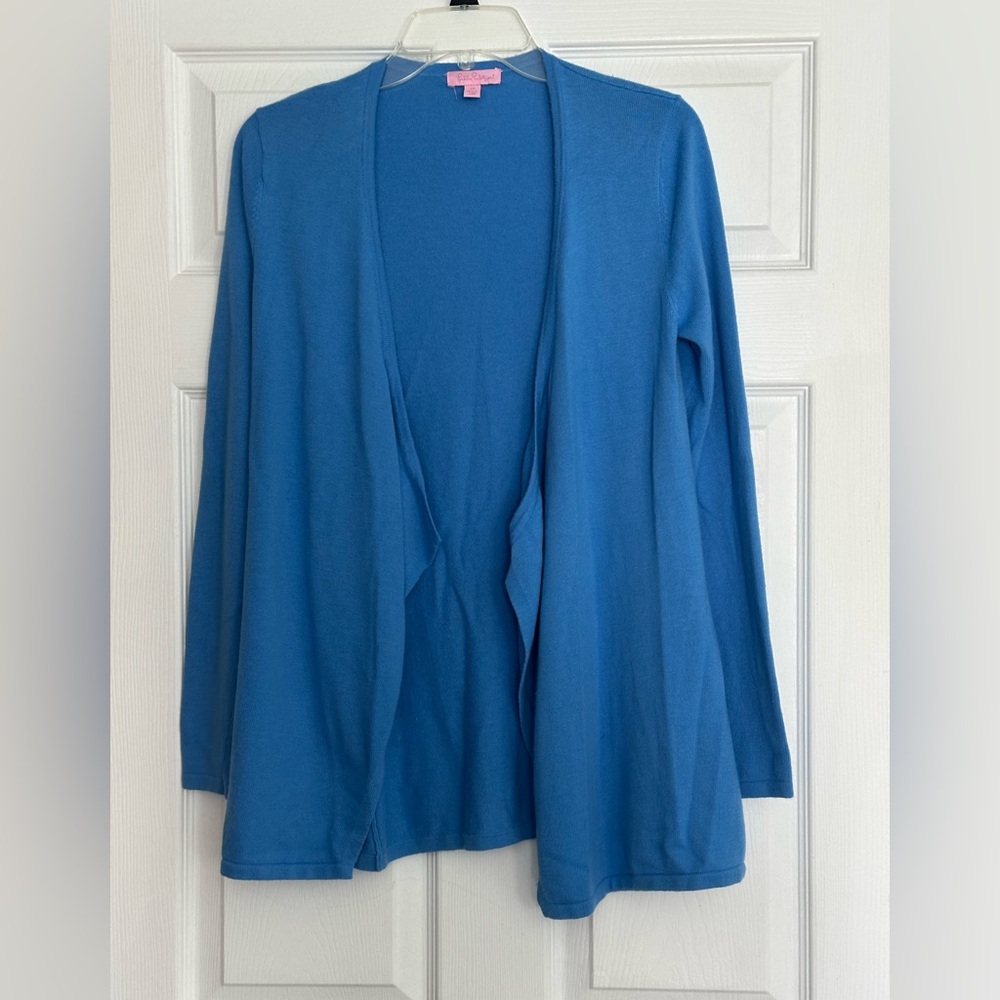 Lilly Pulitzer Oversize Blue Cardigan - Size XS